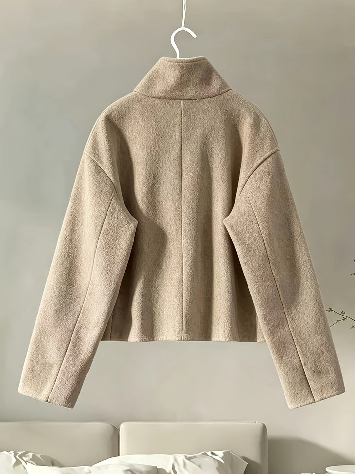 Willow | Women's Long Sleeve Button Front Casual Coat