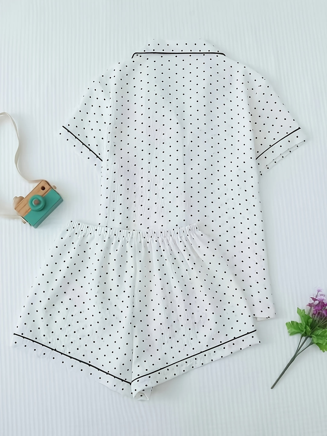 Marlee | Women's Polka Dot Casual Pajama Set