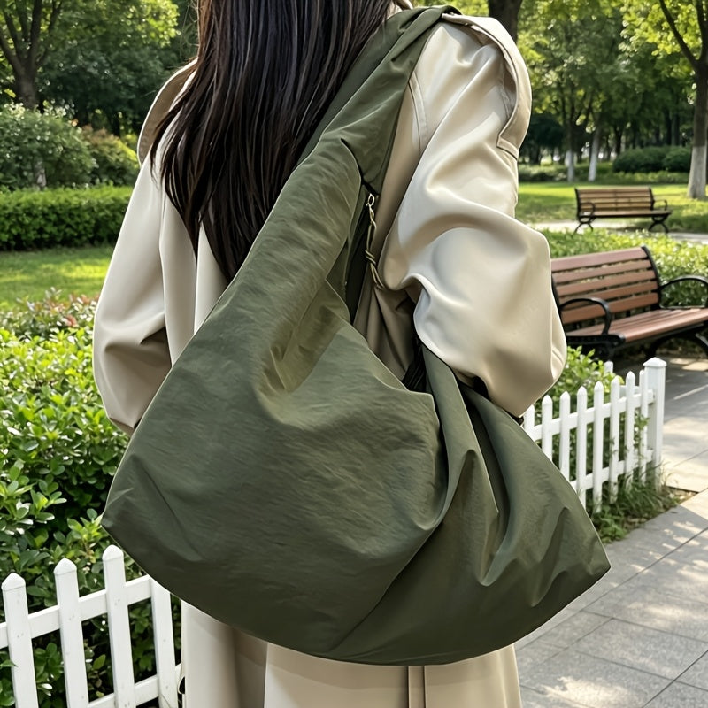 Adelheidis | Women Nylon Slouch Tote Bag Purse