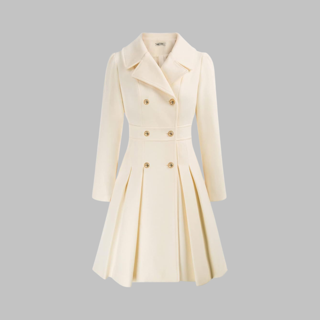 Dami | Women's Fit and Flare Double-Breasted Coat