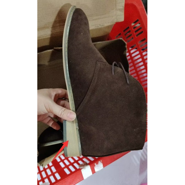 Archie | Men Leather Look Ankle Boots