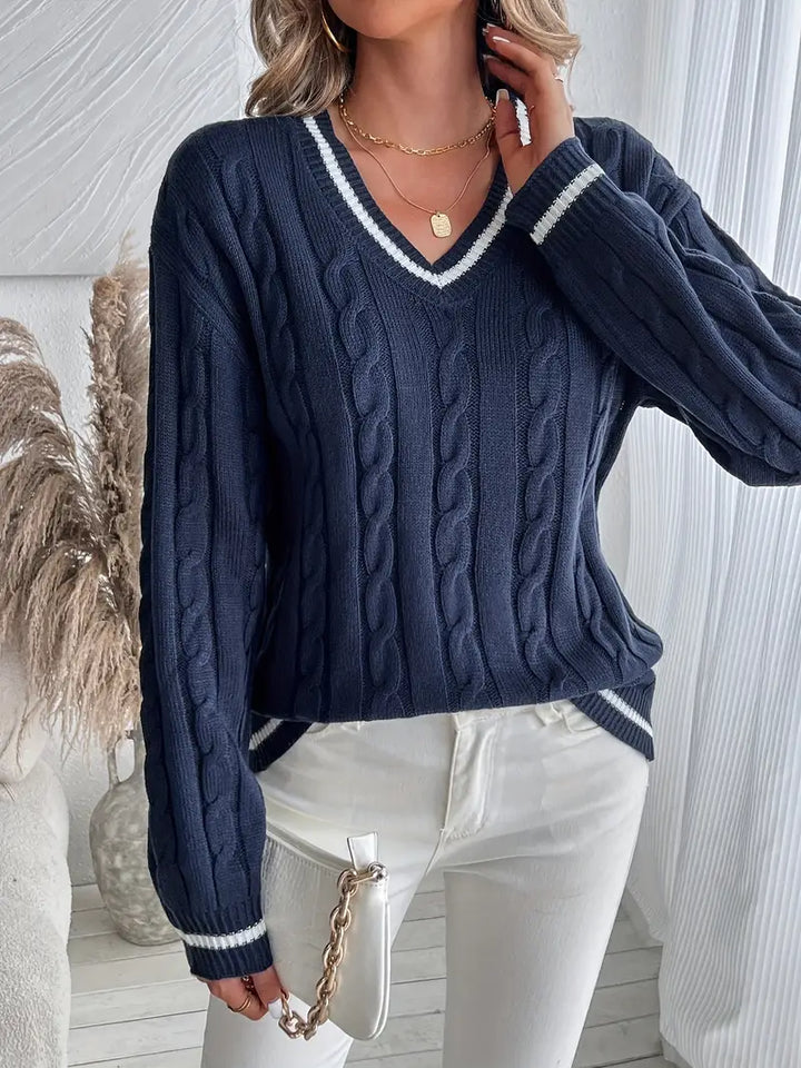Hypatia | Women Cable Knit Sweater