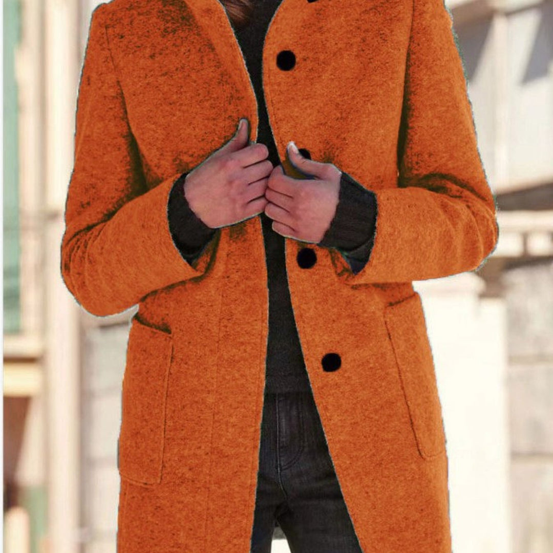 Dixie | Women's Collared Pockets Office Coat