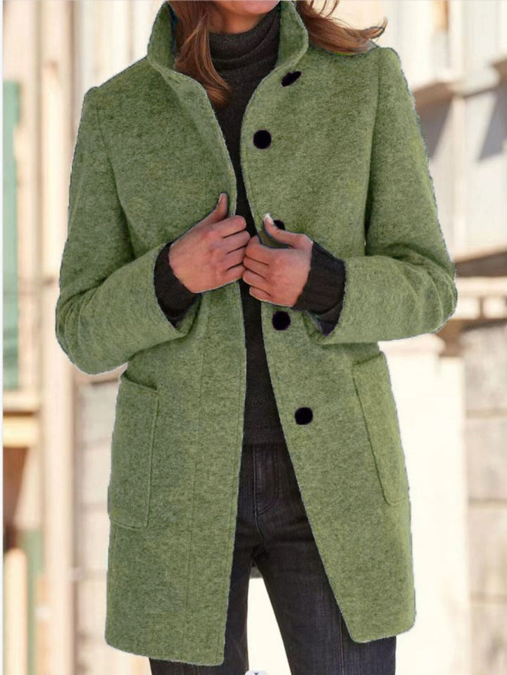 Dixie | Women's Collared Pockets Office Coat