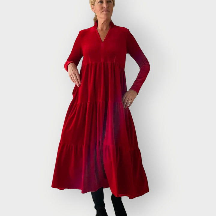 Aneira | Women Velvet Holiday Dress