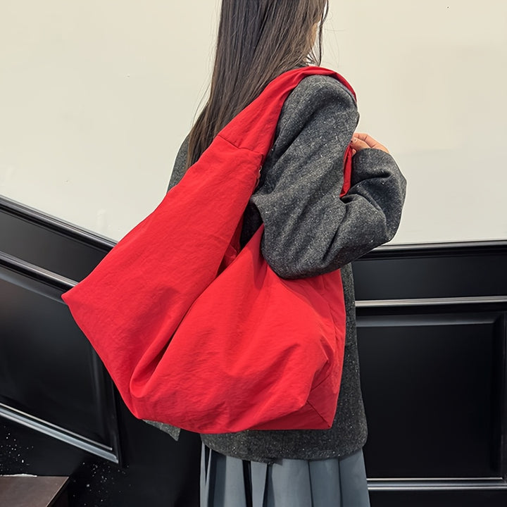 Adelheidis | Women Nylon Slouch Tote Bag Purse