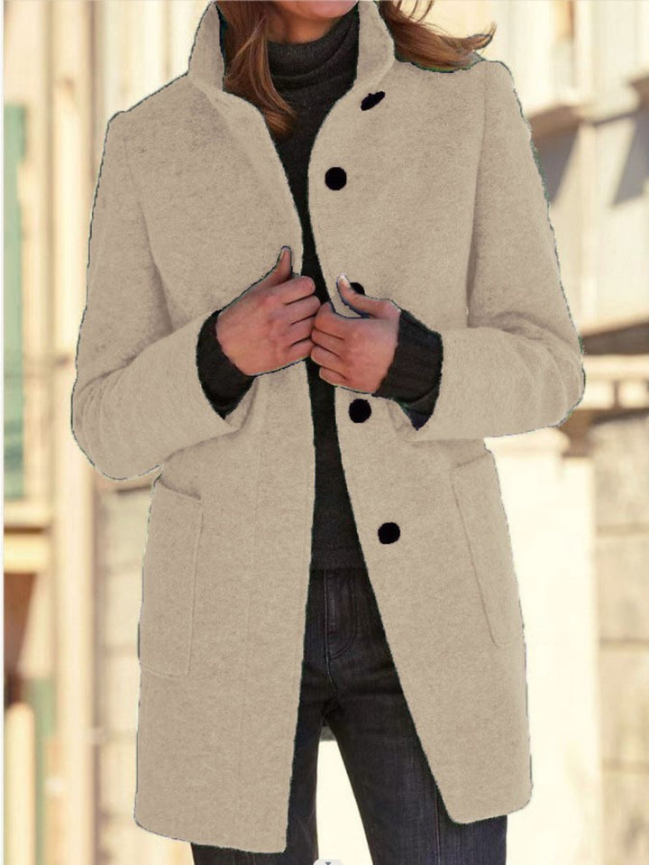 Dixie | Women's Collared Pockets Office Coat