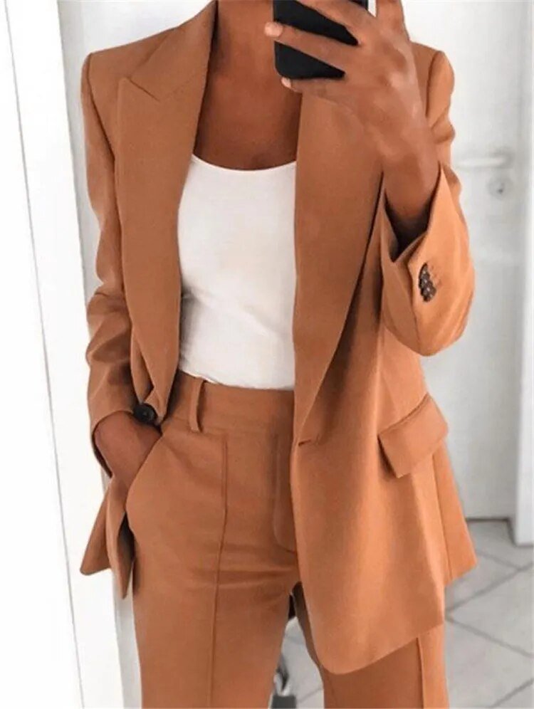 Anwen | Women's Tailored Blazer Pant Set