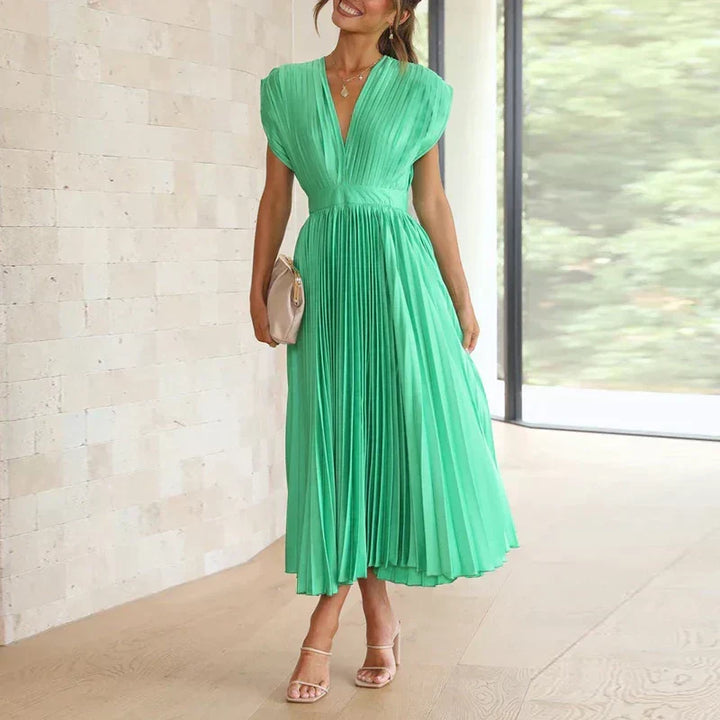 Imogen | Women's Pleated Evening Dress