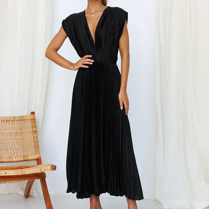 Imogen | Women's Pleated Evening Dress