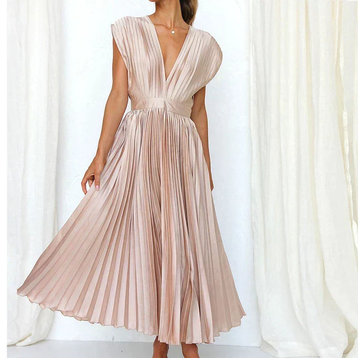 Imogen | Women's Pleated Evening Dress