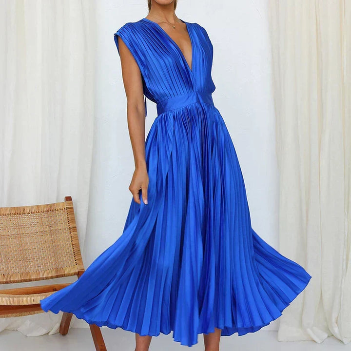 Imogen | Women's Pleated Evening Dress