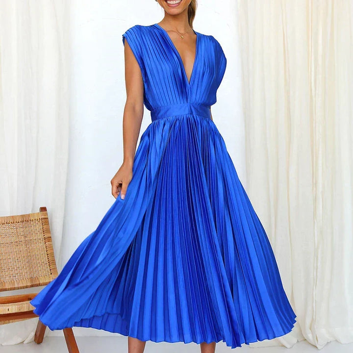 Imogen | Women's Pleated Evening Dress