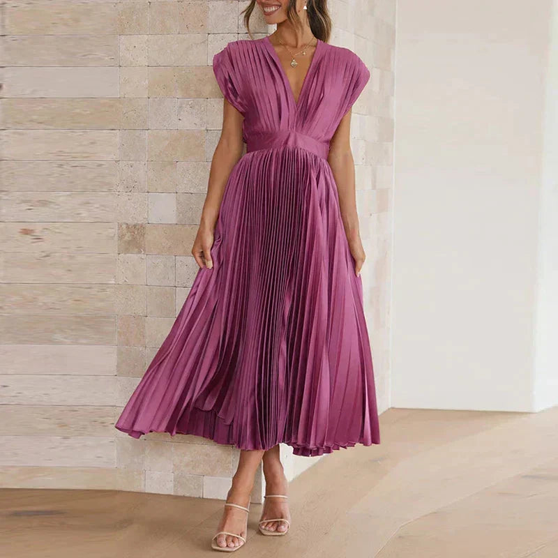 Imogen | Women's Pleated Evening Dress