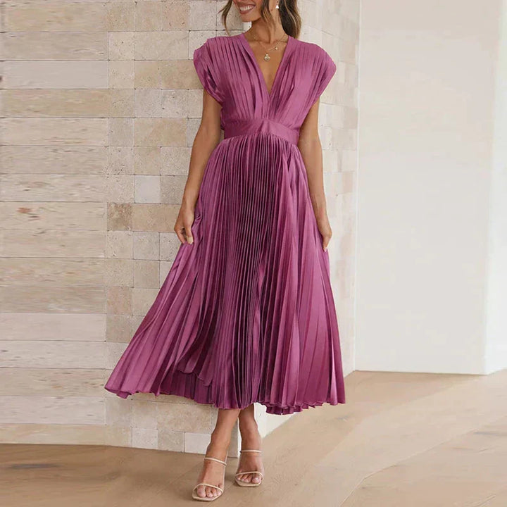 Imogen | Women's Pleated Evening Dress