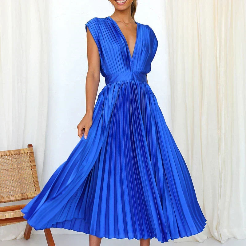 Imogen | Women's Pleated Evening Dress