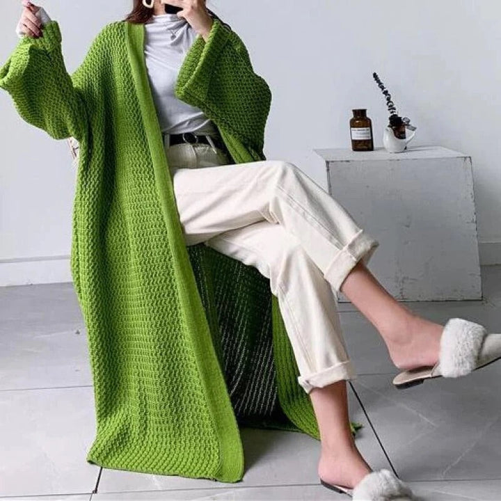 Vivien | Women Open Knit Duster Cardigan