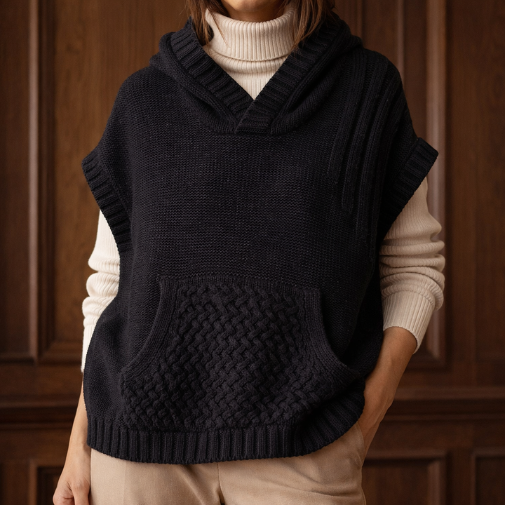 Asenath | Women Pocket Sweater Vest