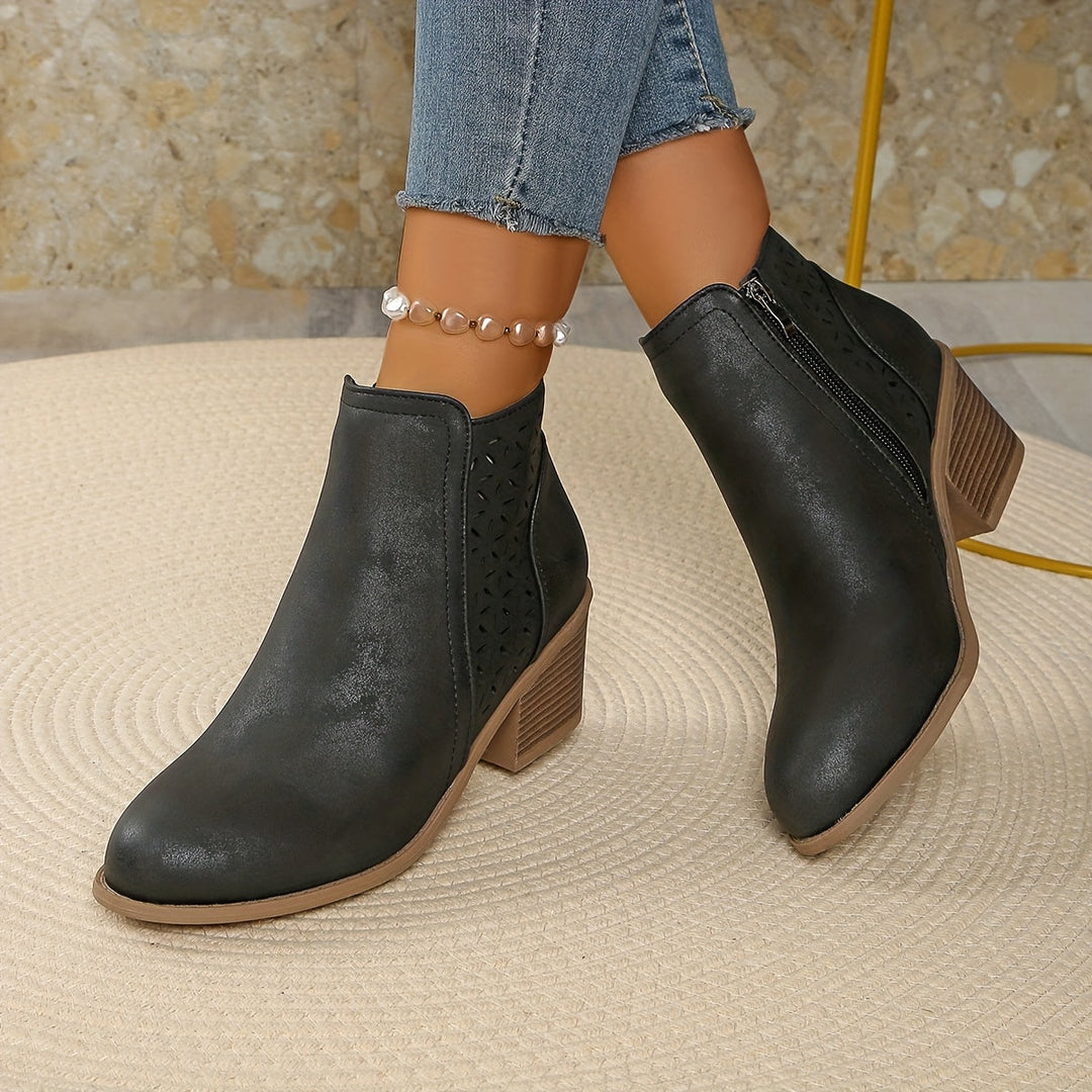 Coraline | Women's Orthopedic Block Heel Chelsea Boots