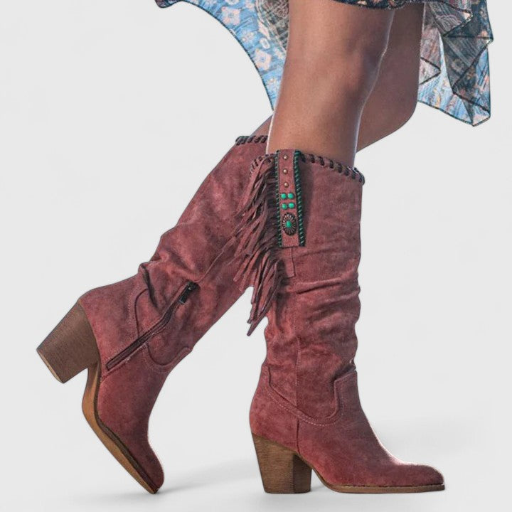 Ciara | Women Western Knee High Boots