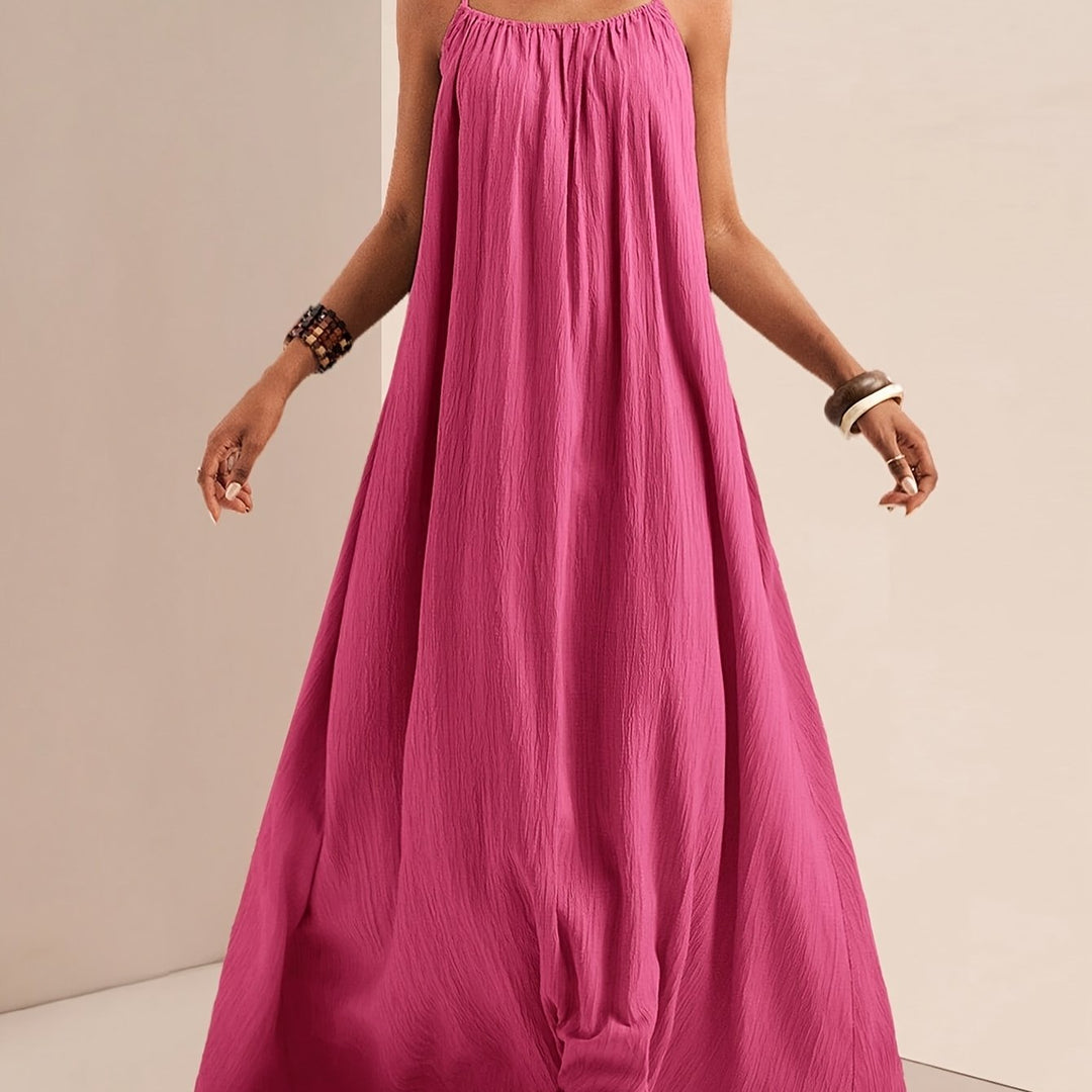 Parker | Women's Spaghetti Strap Gauze Maxi Dress