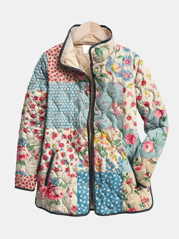 Augusta | Women Floral Quilted Jacket