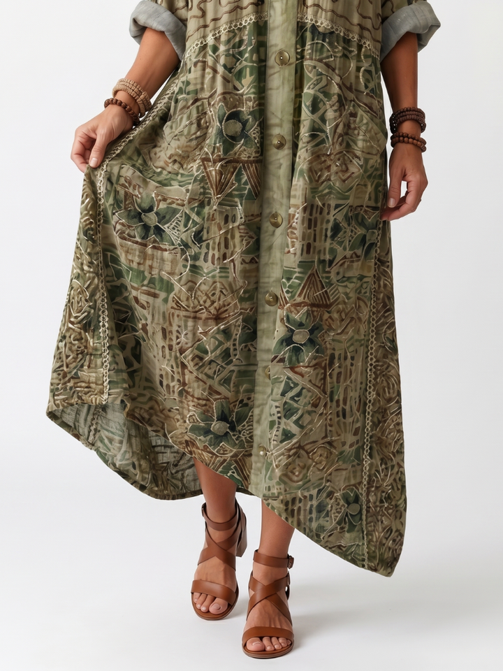 Estella | Women Boho Oversized Maxi Dress
