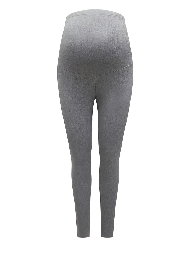 Stylish Black Knit Maternity Pants for Women with Casual Style