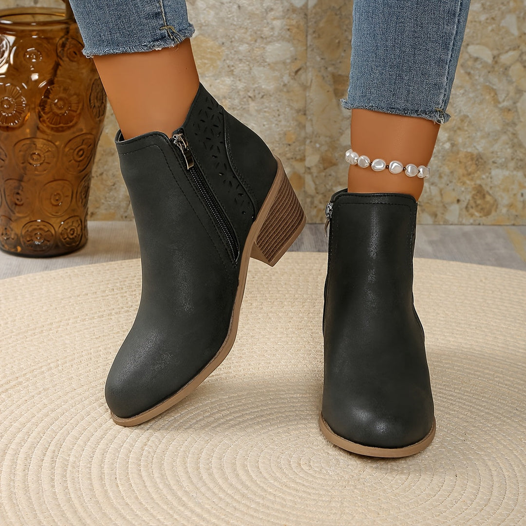 Coraline | Women's Orthopedic Block Heel Chelsea Boots