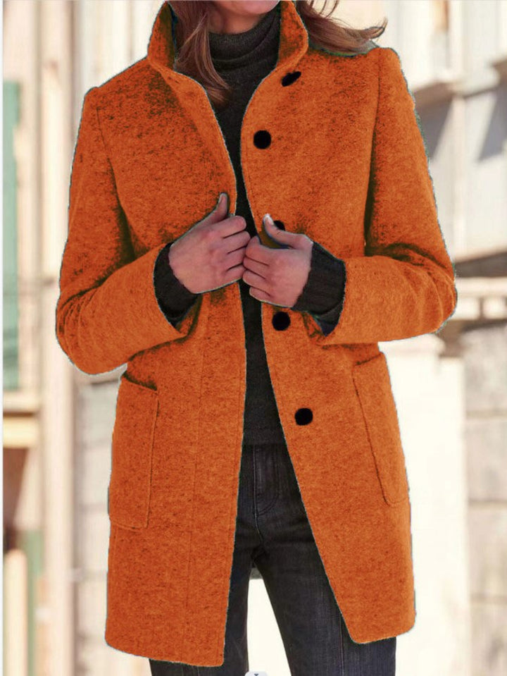 Dixie | Women's Collared Pockets Office Coat