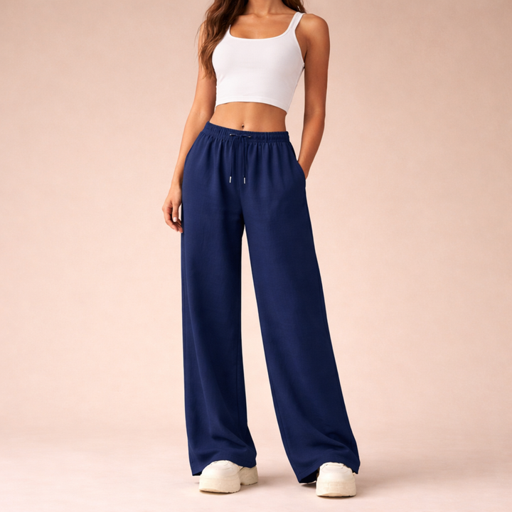 Vellamo | Women Relaxed Wide Leg Sweatpants