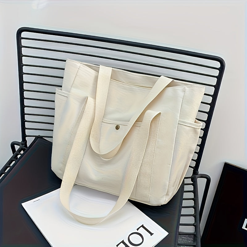 Theodelinda | Women Canvas Work Tote Bag