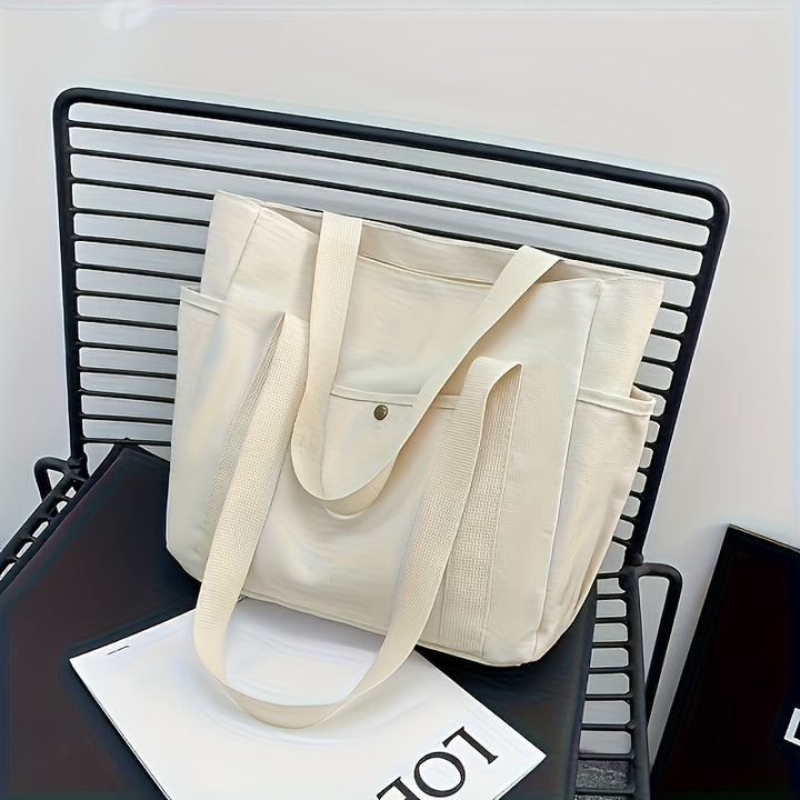 Theodelinda | Women Canvas Work Tote Bag
