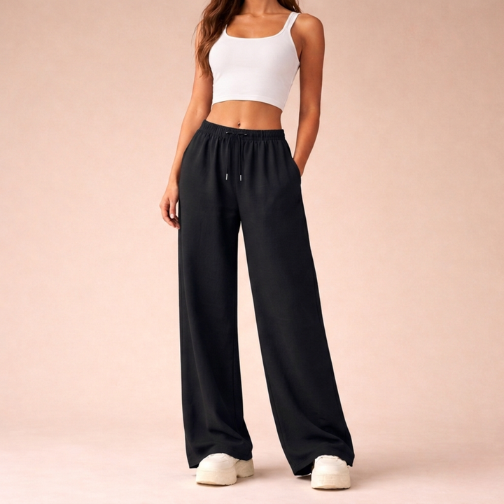 Vellamo | Women Relaxed Wide Leg Sweatpants