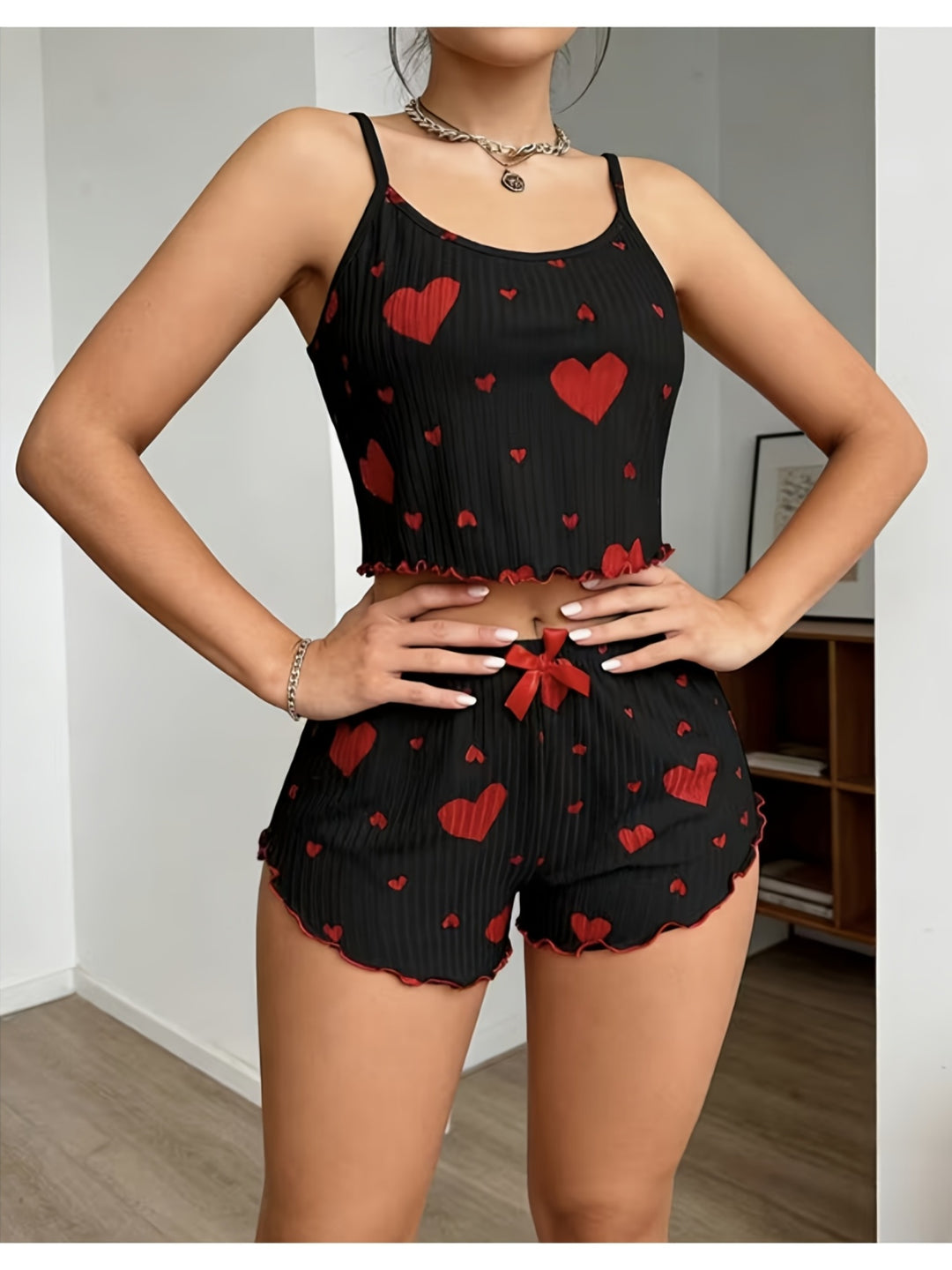 Annabelle | Women's Knit Casual Pajama Set