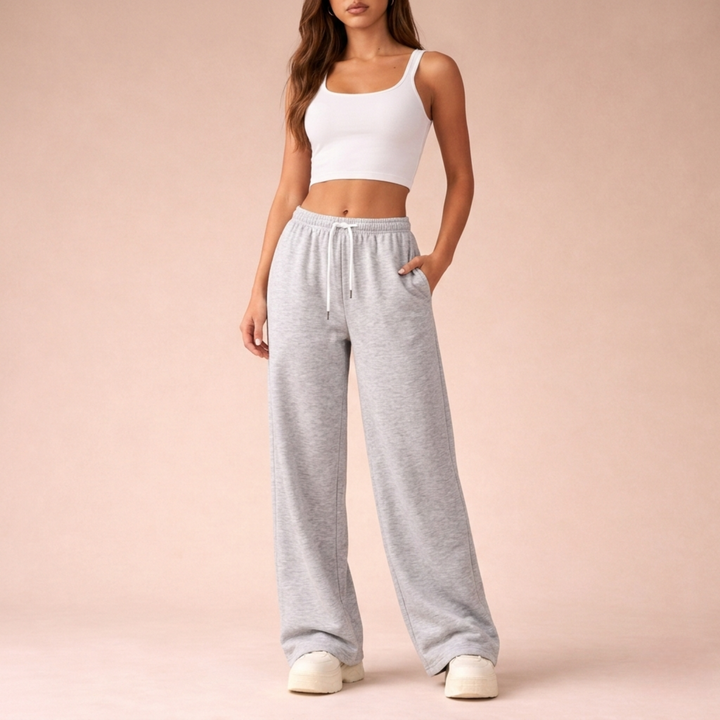 Vellamo | Women Relaxed Wide Leg Sweatpants