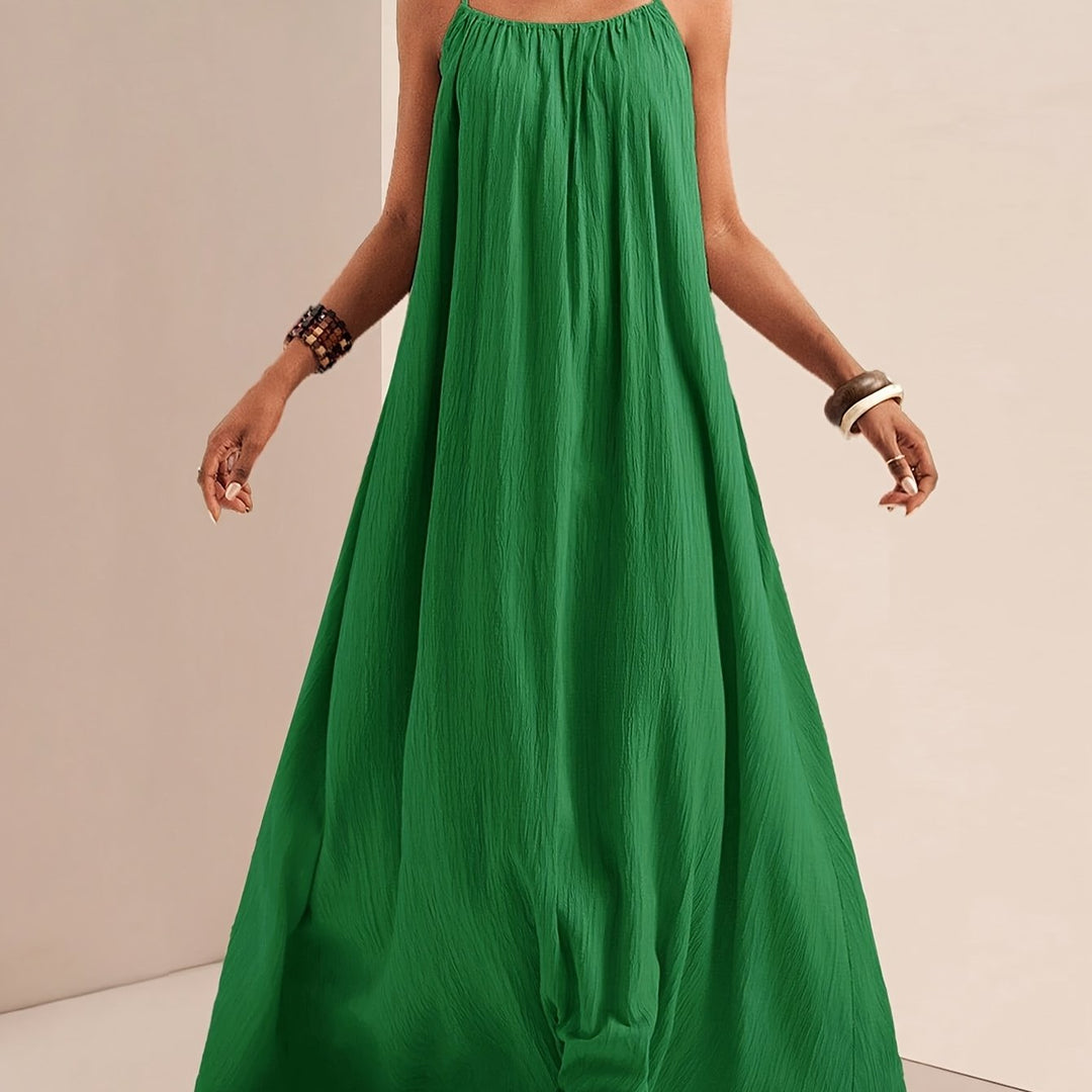 Parker | Women's Spaghetti Strap Gauze Maxi Dress
