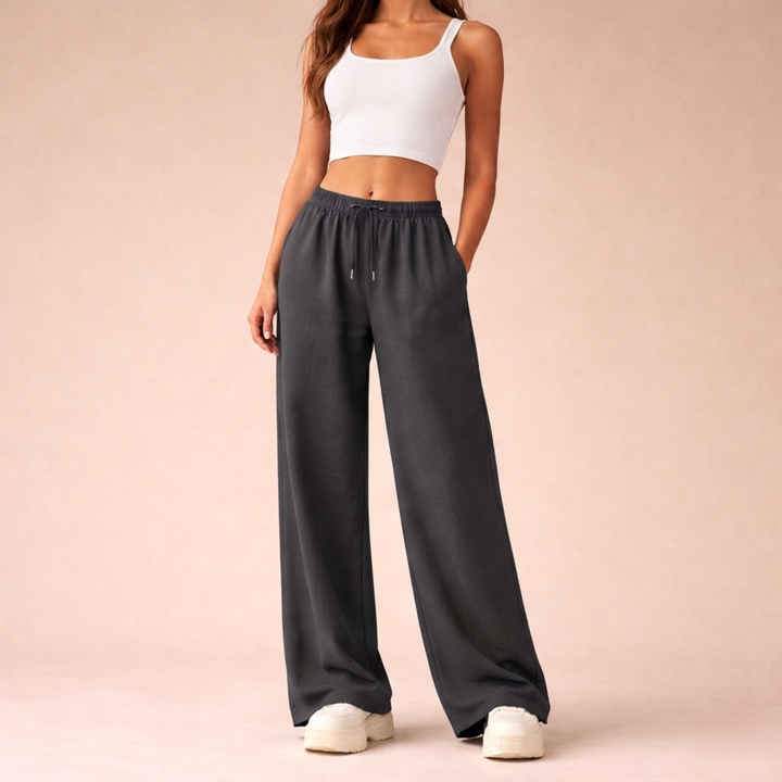 Vellamo | Women Relaxed Wide Leg Sweatpants