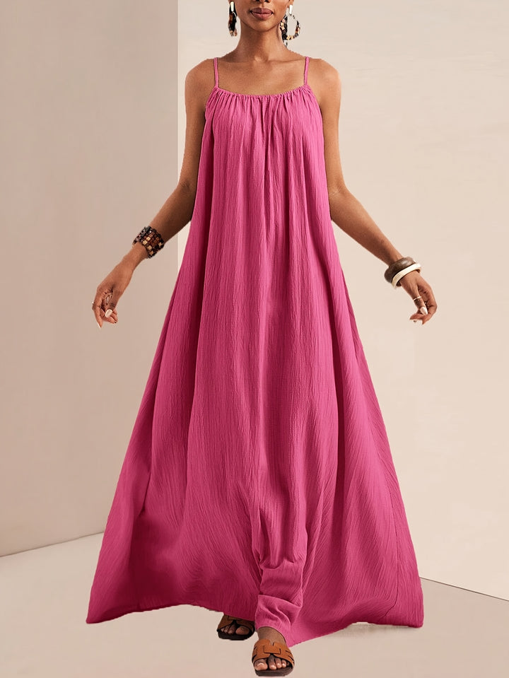 Parker | Women's Spaghetti Strap Gauze Maxi Dress