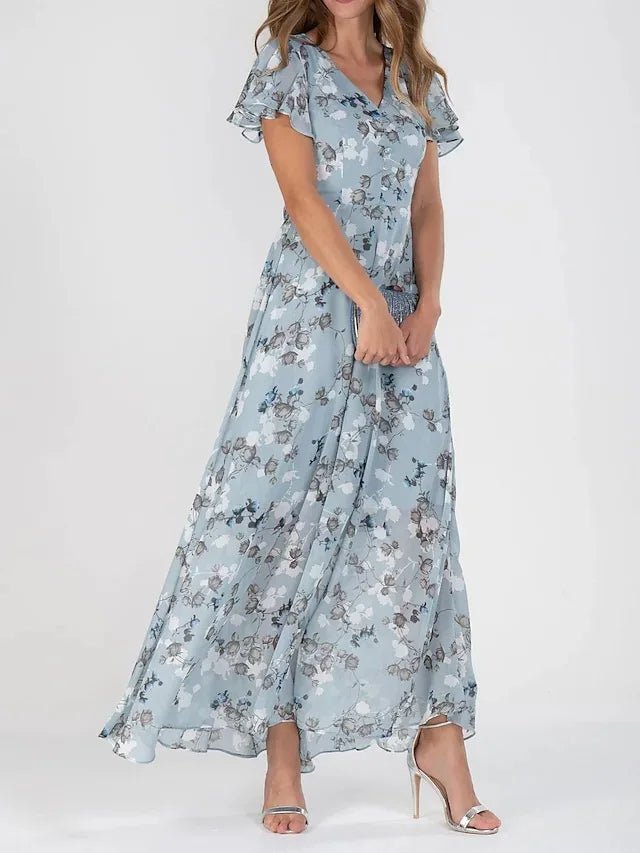Clara | Women's Floral Maxi Dress