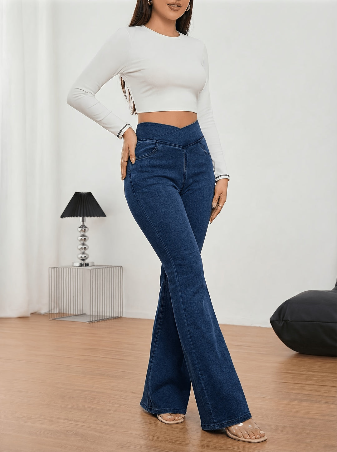 Mariah | Women's Denim Casual Bootcut Relaxed Jeans
