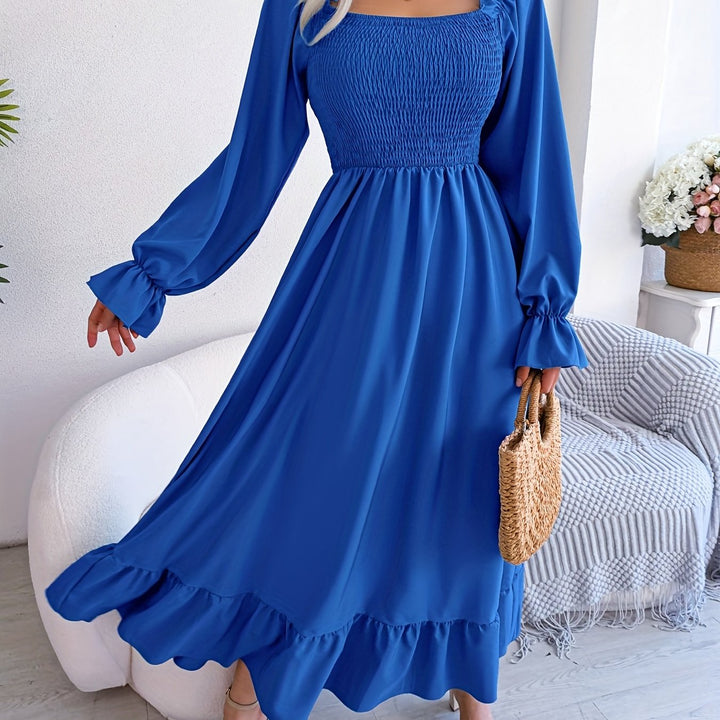 Yasmin | Women's Wedding Guest Smocked Midi Dress