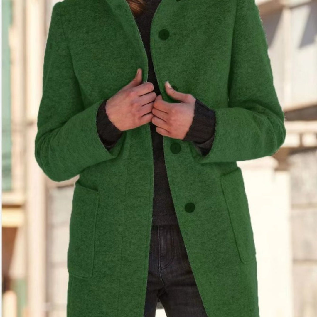 Dixie | Women's Collared Pockets Office Coat