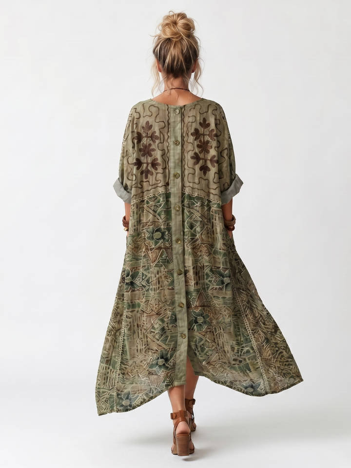 Estella | Women Boho Oversized Maxi Dress