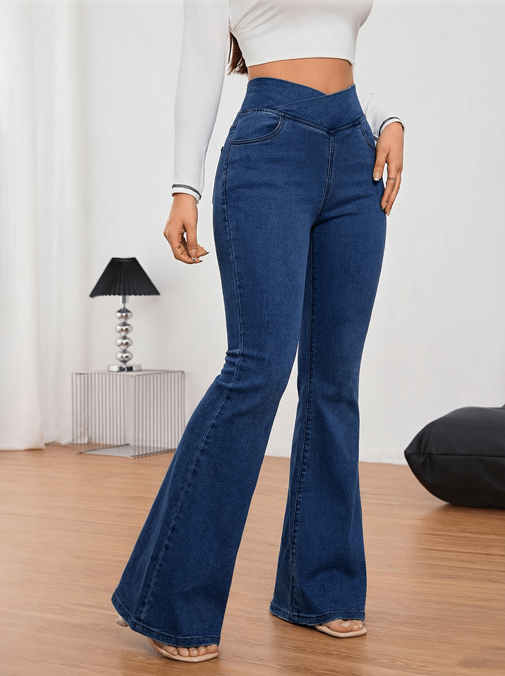 Mariah | Women's Denim Casual Bootcut Relaxed Jeans