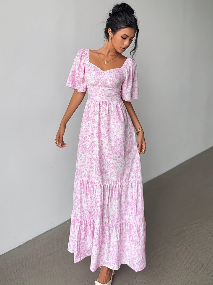 Jules | Women's Wedding Guest Floral Maxi Dress