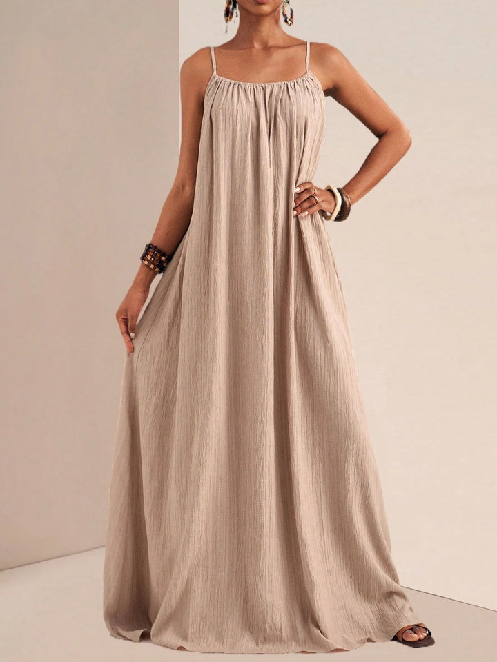 Parker | Women's Spaghetti Strap Gauze Maxi Dress
