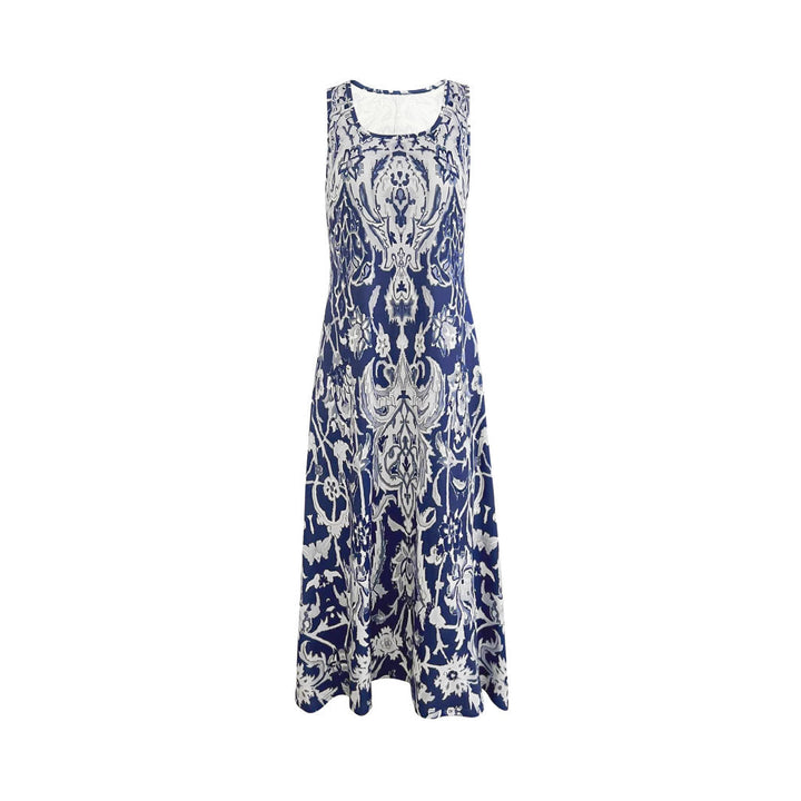 Flavia | Women Boho Printed Midi Dress