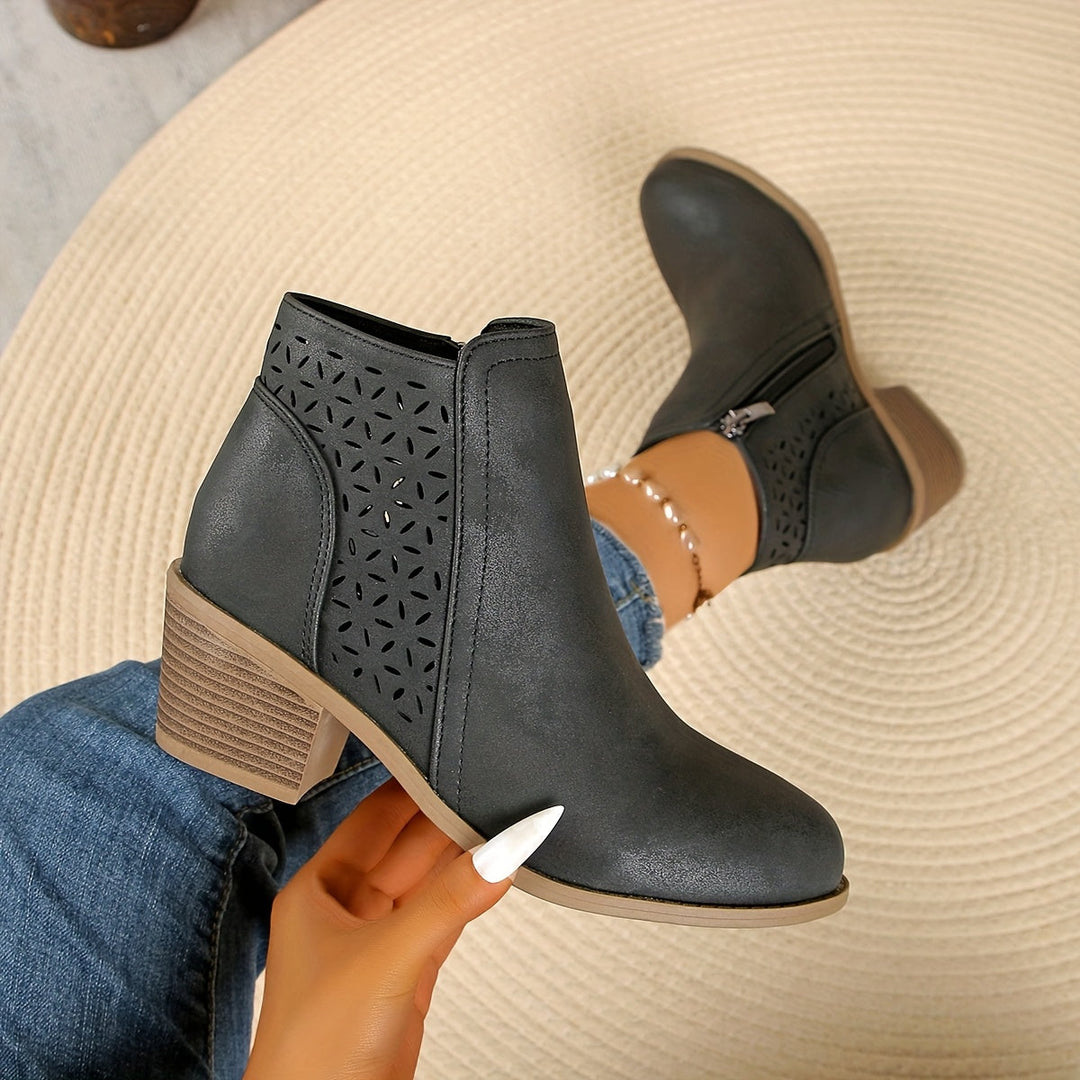 Coraline | Women's Orthopedic Block Heel Chelsea Boots