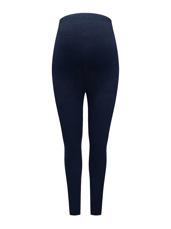 Stylish Black Knit Maternity Pants for Women with Casual Style